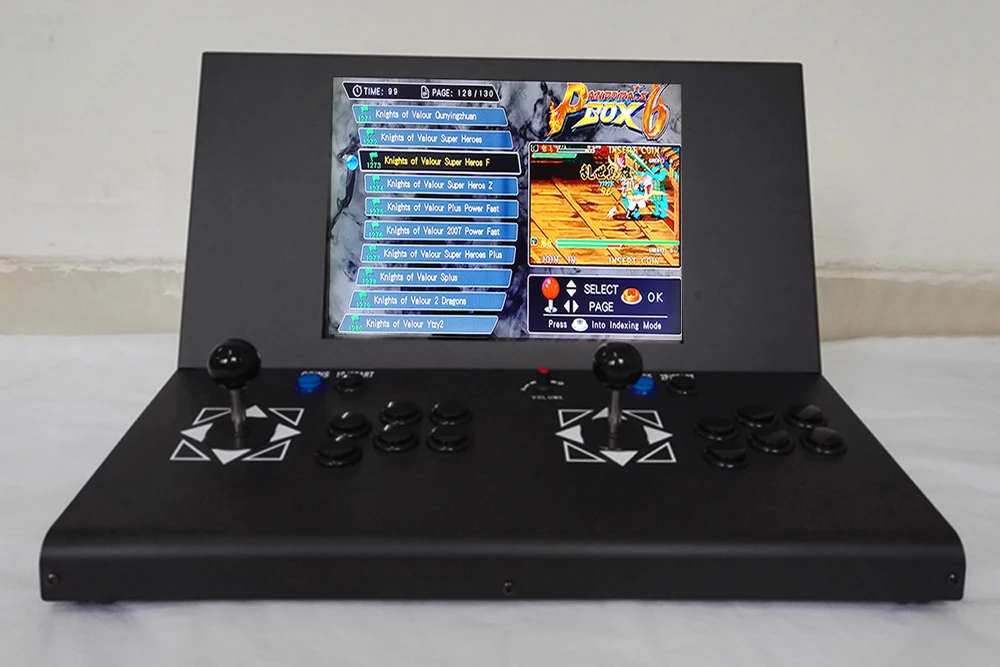 Игры видео 1" ЖК мини настольная аркадная с классическими играми pandora box 6 PCB