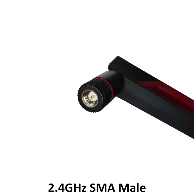 GRANDWISDOM 5pcs 2.4G antenna 8dbi sma male wlan wifi 2.4ghz antene IPX ipex 1 SMA female pigtail Extension Cable iot antena