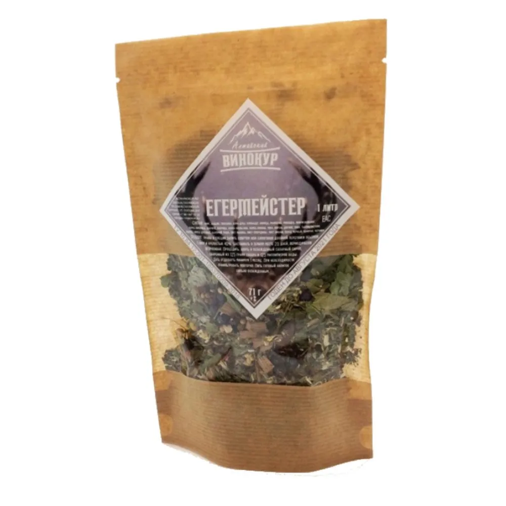Набор трав Алтайский Винокур &quotЕгермейстер&quot(настойка для самогона) | Дом и сад