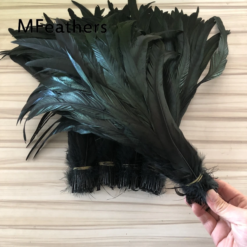 С перьями из хвоста петуха/Сделай сам перо/аксессуары для одежды ювелирные