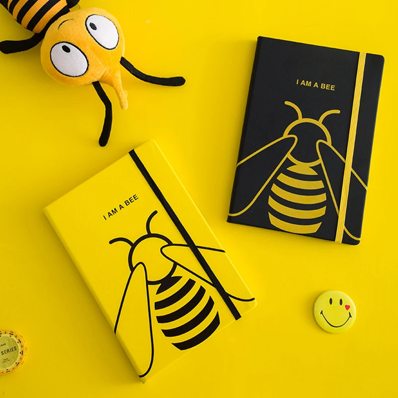 Чехол для ноутбука A5 из искусственной кожи Kawaii Bee Journal планировщик органайзер