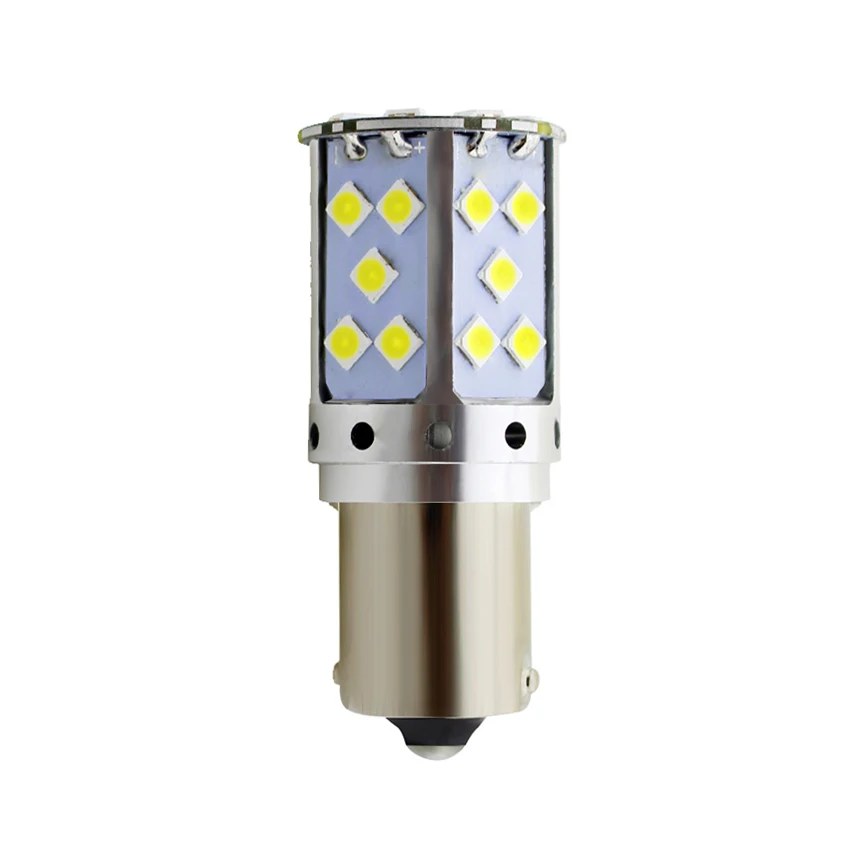 

1156 P21W PY21W BA15S светодиодсветодиодный лампа BAU15S 3030 35SMD Canbus свободсветильник поворота желтая T20 W21 5W BA15S (1156) желто-оранжевая