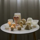 Креативная форма для свечи сделай сам, форма в форме геометрического шара, волшебный куб, форма для свечи для ароматерапии, силиконовые формы для изготовления свечей, ремесла для дома