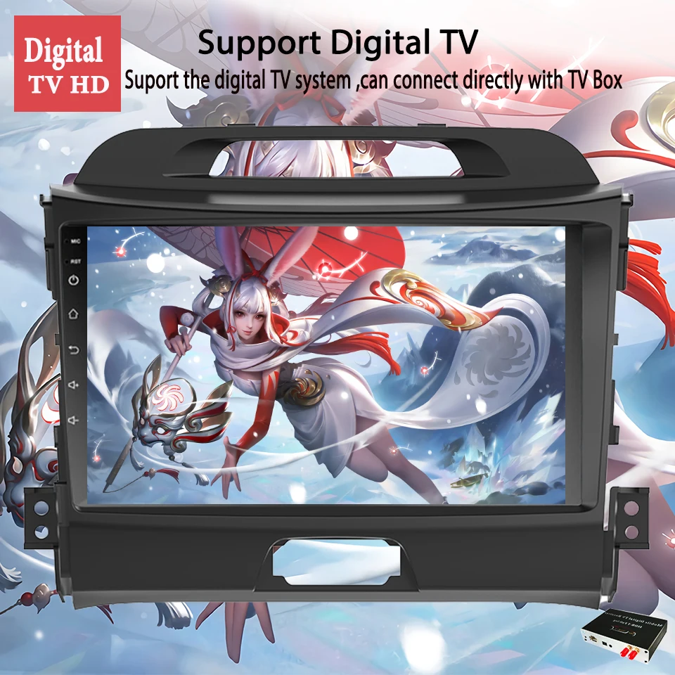 2 DIN Android 10 0 Octa core 9 &quotавтомобильный DVD для KIA Sportage Радио НАВИГАЦИЯ 2din Sportager GPS радио