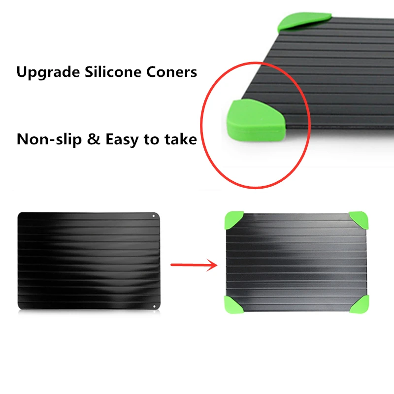 Dropshipping Быстрый лоток для разморозки замороженные мясо рыба Разделочные Блоки и