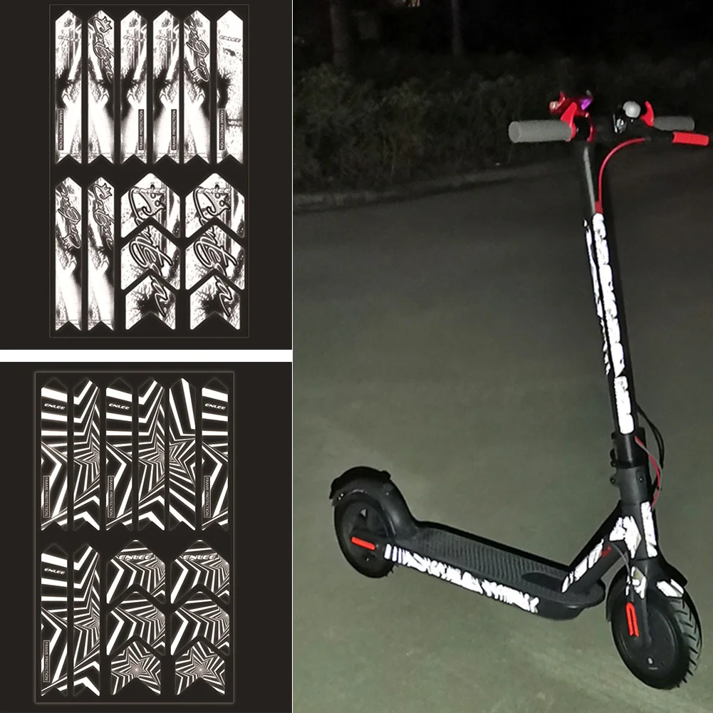 

Glow-out For Ninebot Xiaomi Waterproof Reflective Stickers Night Decal