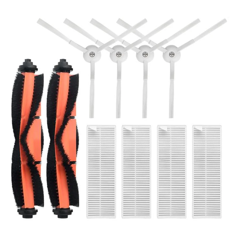 

10Pcs For Xiaomi Mijia G1 Main Brush Side Brush Filter For Xiaomi Mijia G1 Robot Vacuum Cleaner Accessories