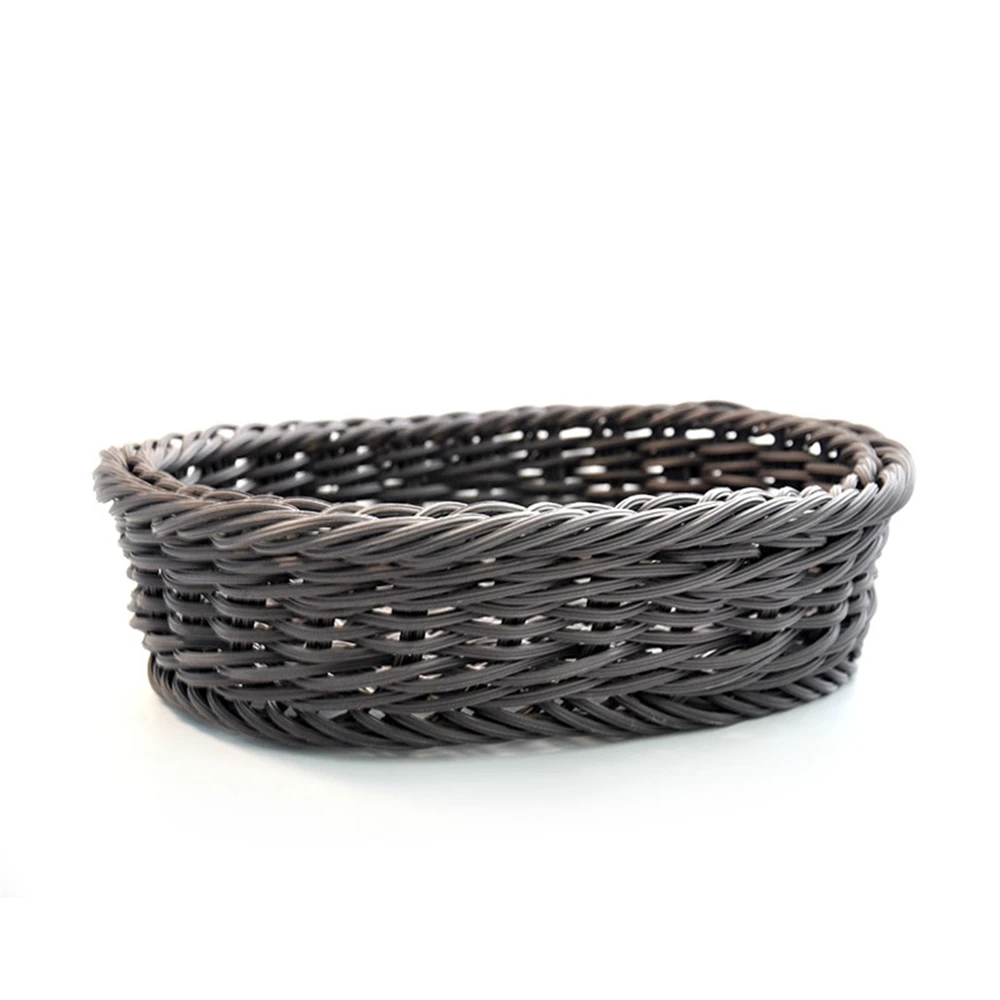 Корзина для фруктов и овощей стеллаж супермаркета ротанговая корзина круглая