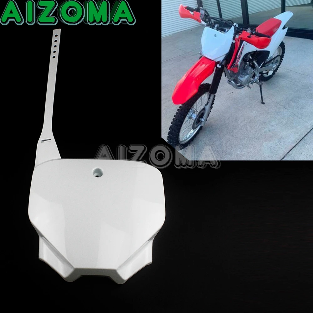 Мотоциклетный кросс Байк-внедорожник из АБС-пластика белая карта для Honda CRF150F CRF230F