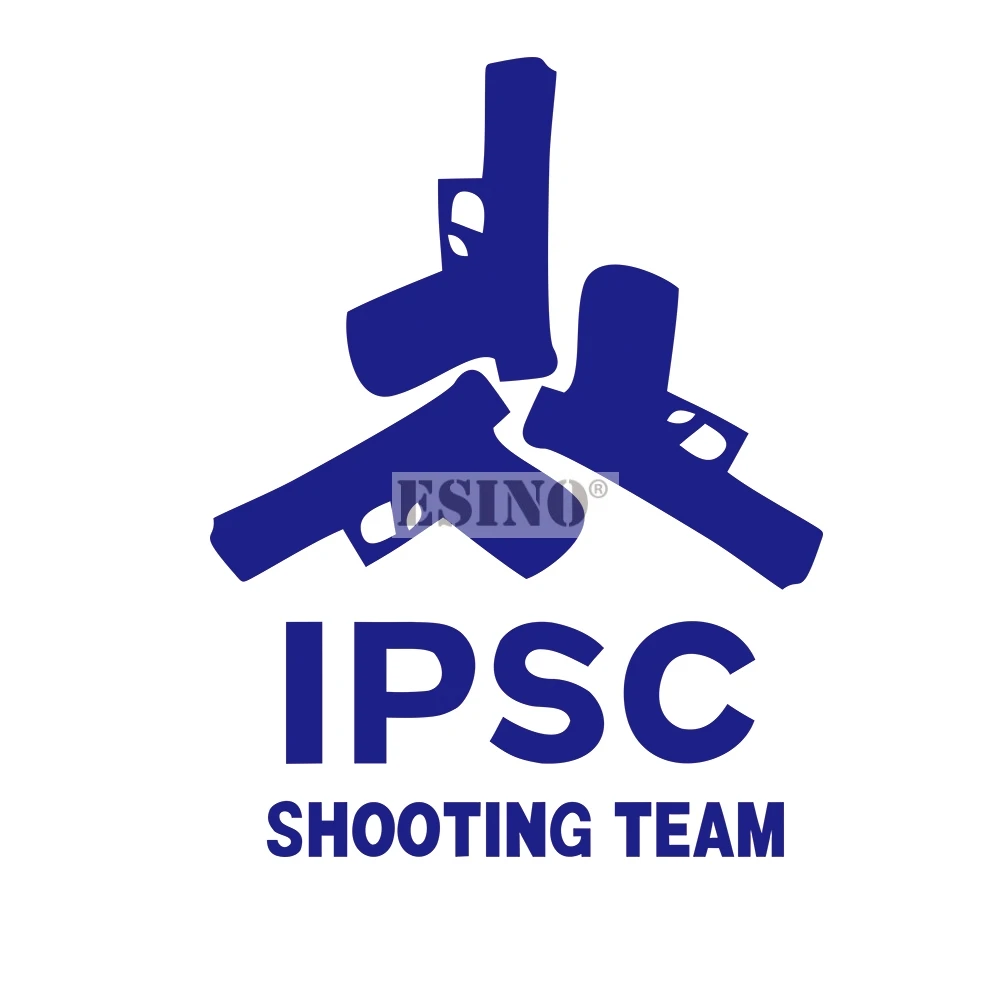 Автомобильный Стайлинг IPSC съемки творчества ручной авто наклейка мультфильм