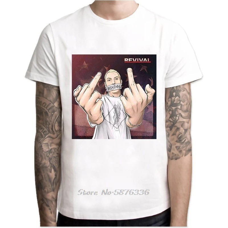 Футболка Eminem Мужская футболка в стиле хип-хоп Makaveli Rapper Snoop Dogg Biggie Smalls J Джей Коул-z