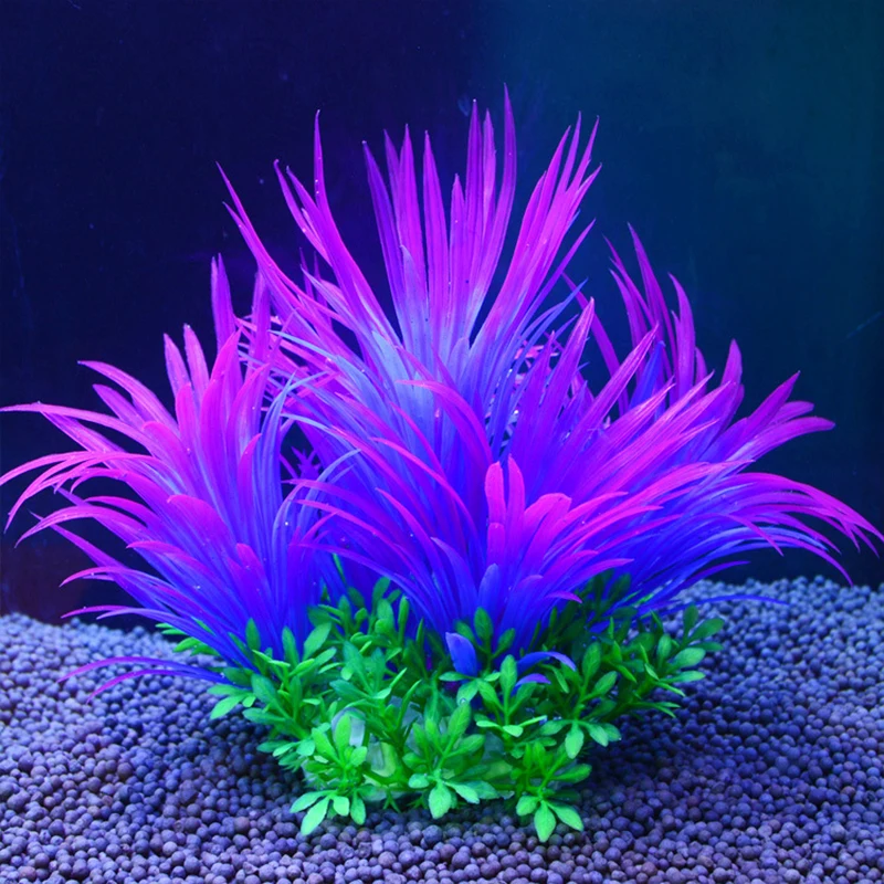 

Aquarium Fish Tank Decoration Simulation Coconut Tree Aquatic Plants Landscaping Plants Fake Flowers And Seaweed Small Ornaments
