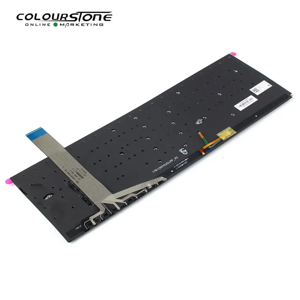 Клавиатура для ноутбука YX570Z FX570UD F570 NX580V X570 черная подсветка Русская клавиатура