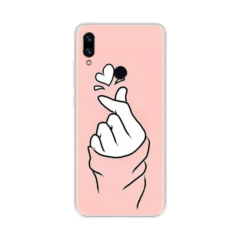 

Lovebay Silicone Love Heart Phone Case For OPPO F 1S 7 9 K1 A77 F3 RENO F11 A5 A9 2020 A73S R15 REALME PRO