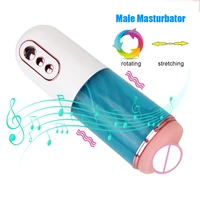 magic male masturbator rotating stretching vaginal pussy for men 18 penis pump vibrators cock exerciser sex toys adults erotic