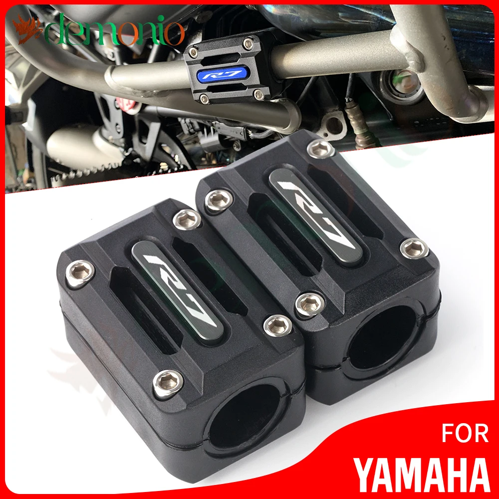 

For YAMAHA YZF R7 2022 Engine Guard Bumper Protection Decorative Block YZFR7 Accessories Motorbike