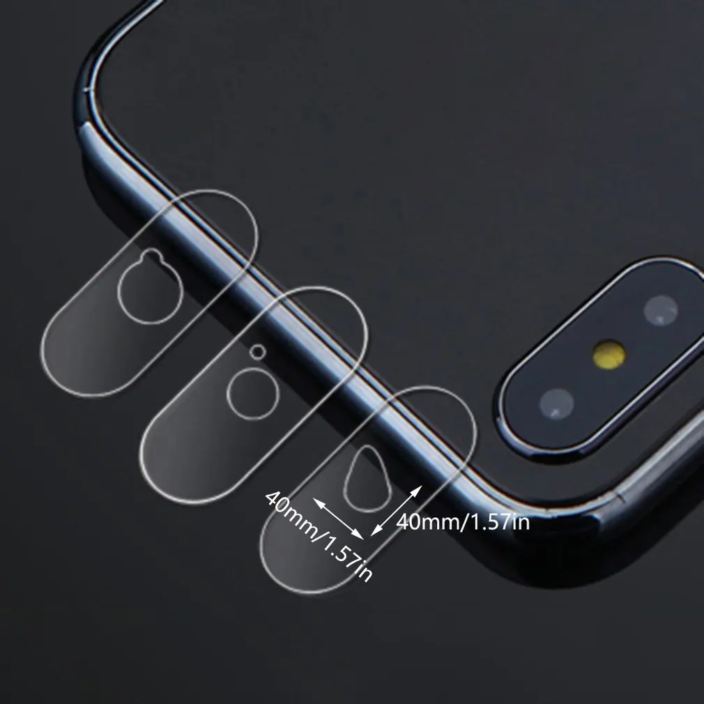 

For iPhone XS Max Back Camera Lens Tempered Glass Film For iPhone XS Case Cover Protective Film Glas Lens Screen Protector Boxed