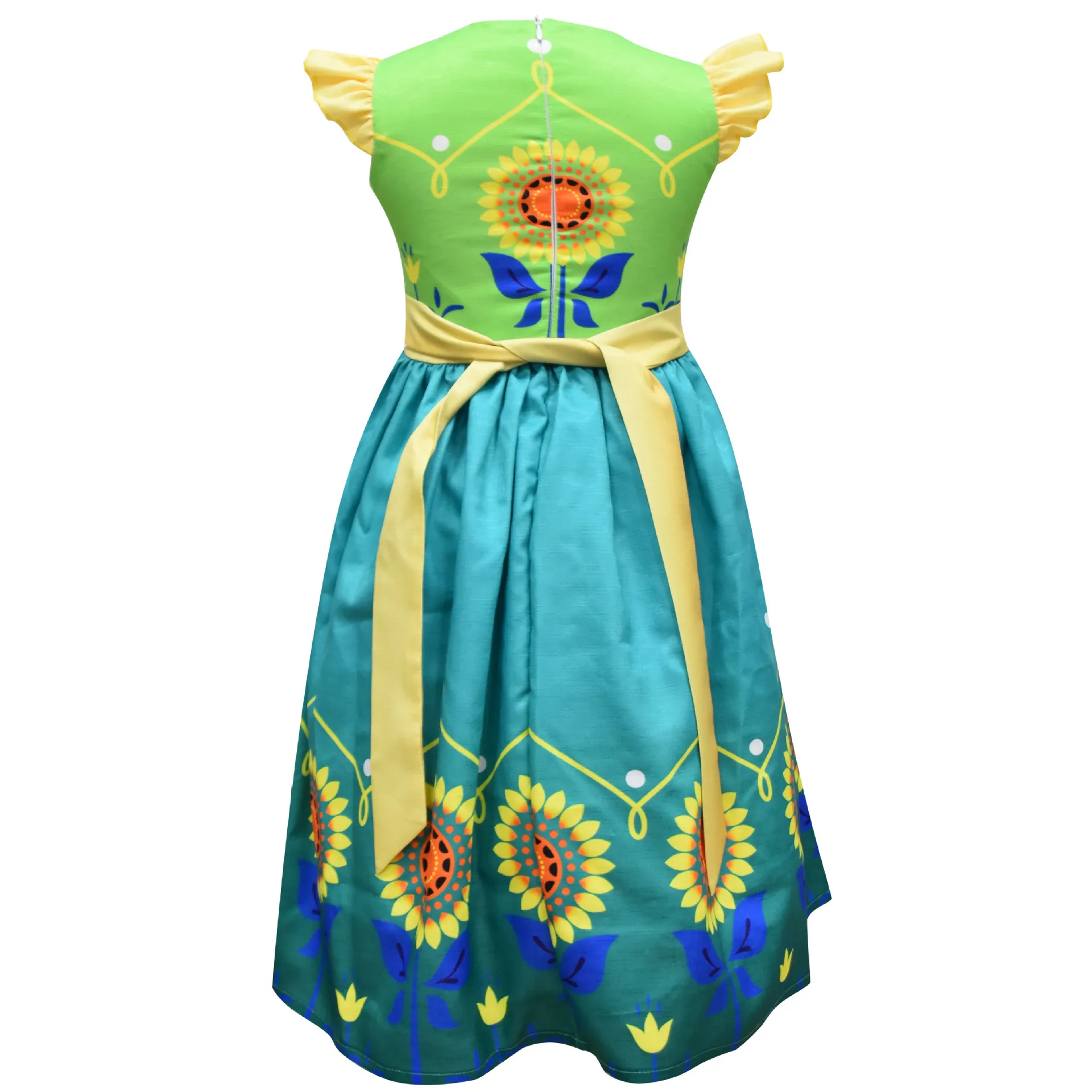 

Disney Cartoon Children's Dress Frozen 2 Princess Anna Children's Performance Dress Skirt