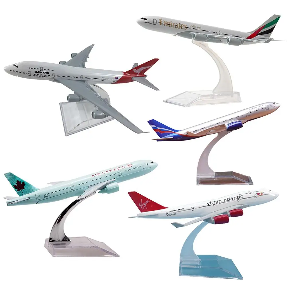 Детская игрушка 1/400 модель самолета 16 см для детей A330 под давлением Коллекционная