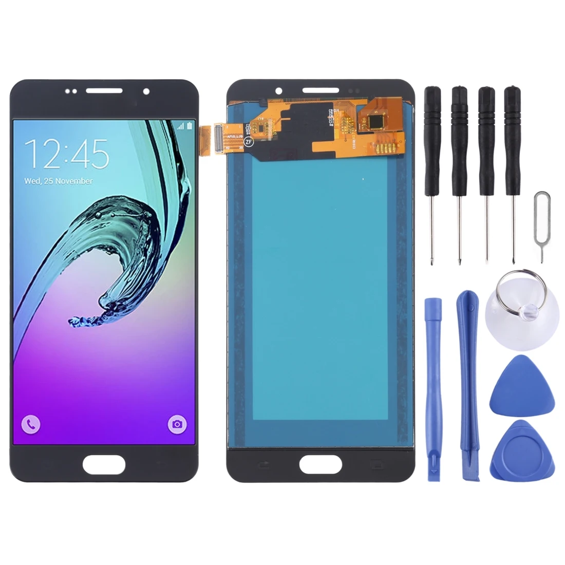 

LCD Screen and Digitizer Full Assembly for Galaxy A7 (2016), A710F, A710F/DS, A710FD, A710M, A710M/DS, A710Y/DS, A7100