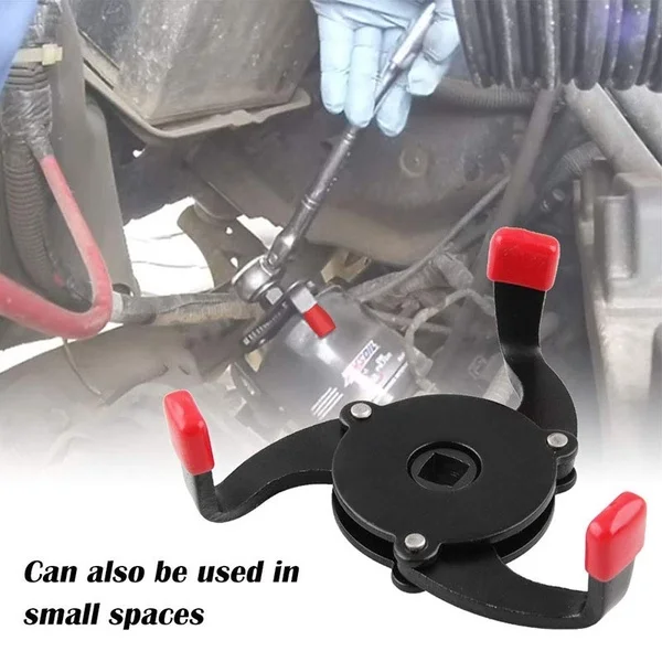 Универсальный односторонний 3-х кулачковый ключ для масляного фильтра с