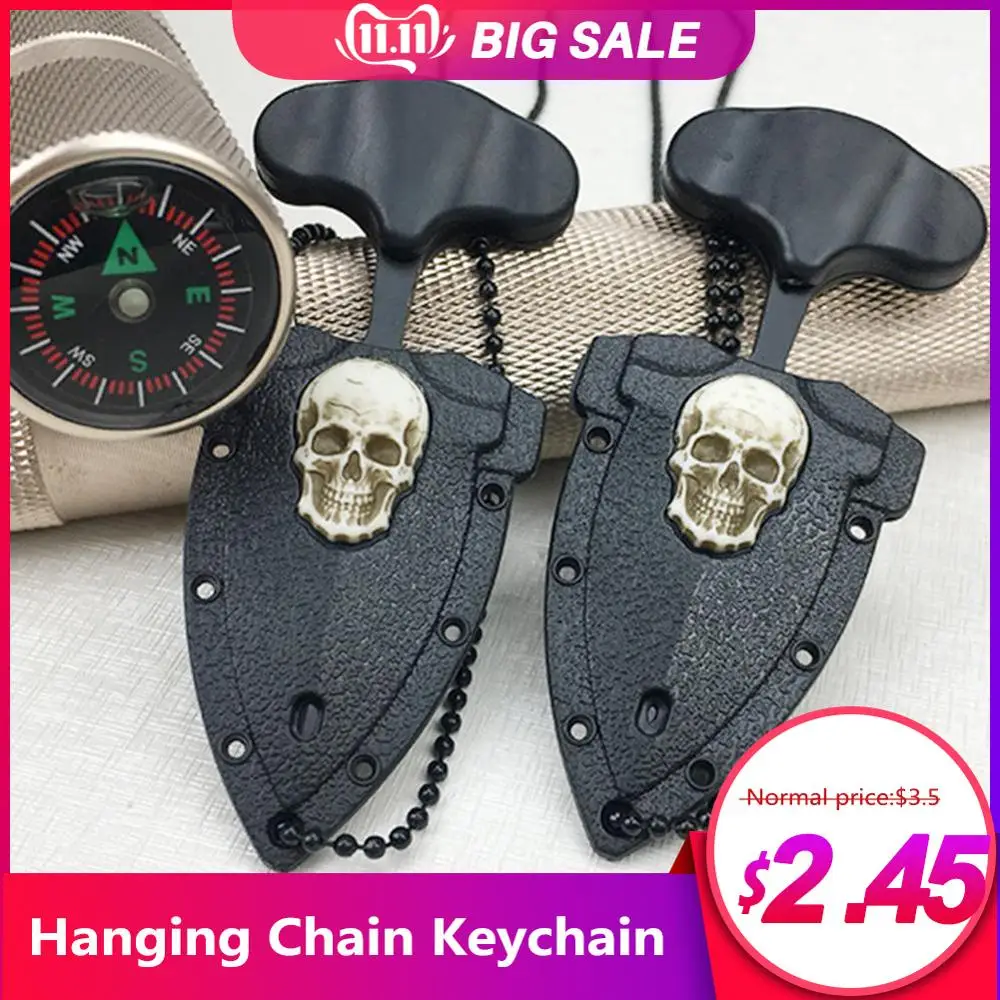 Складной нож для кемпинга военный тактический выживания подвесная цепочка