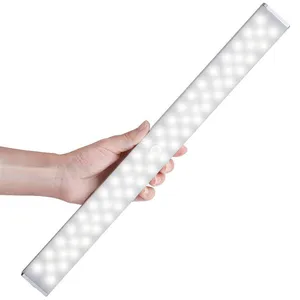 Приглушаемый ночник с пассивным ИК датчиком движения, зарядка от USB, 68 светодиодная подсветка под шкаф, для шкафа, шкафа, кухни, стены