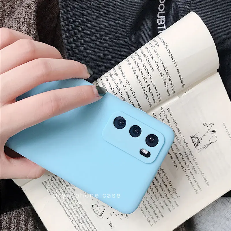 

For Huawei mate30P mobile phone case soft rubber men and women simple solid color frosted all-inclusive