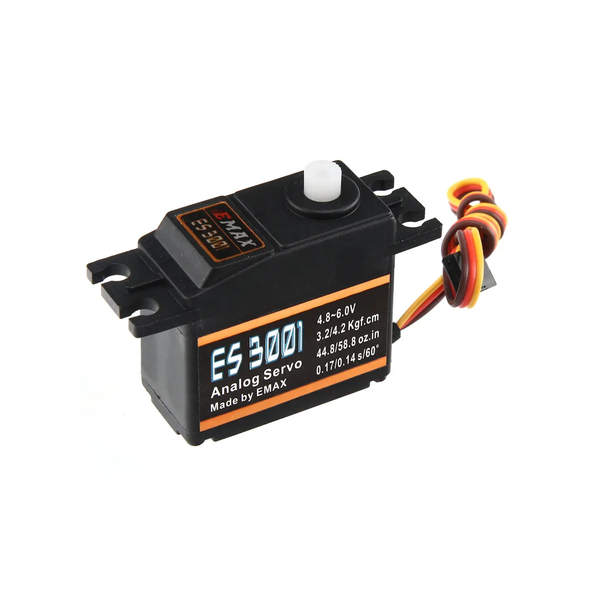 Emax ES3001 RC части ABS Аналоговый сервопривод 37g для вертолета самолета часть|analog servo|emax