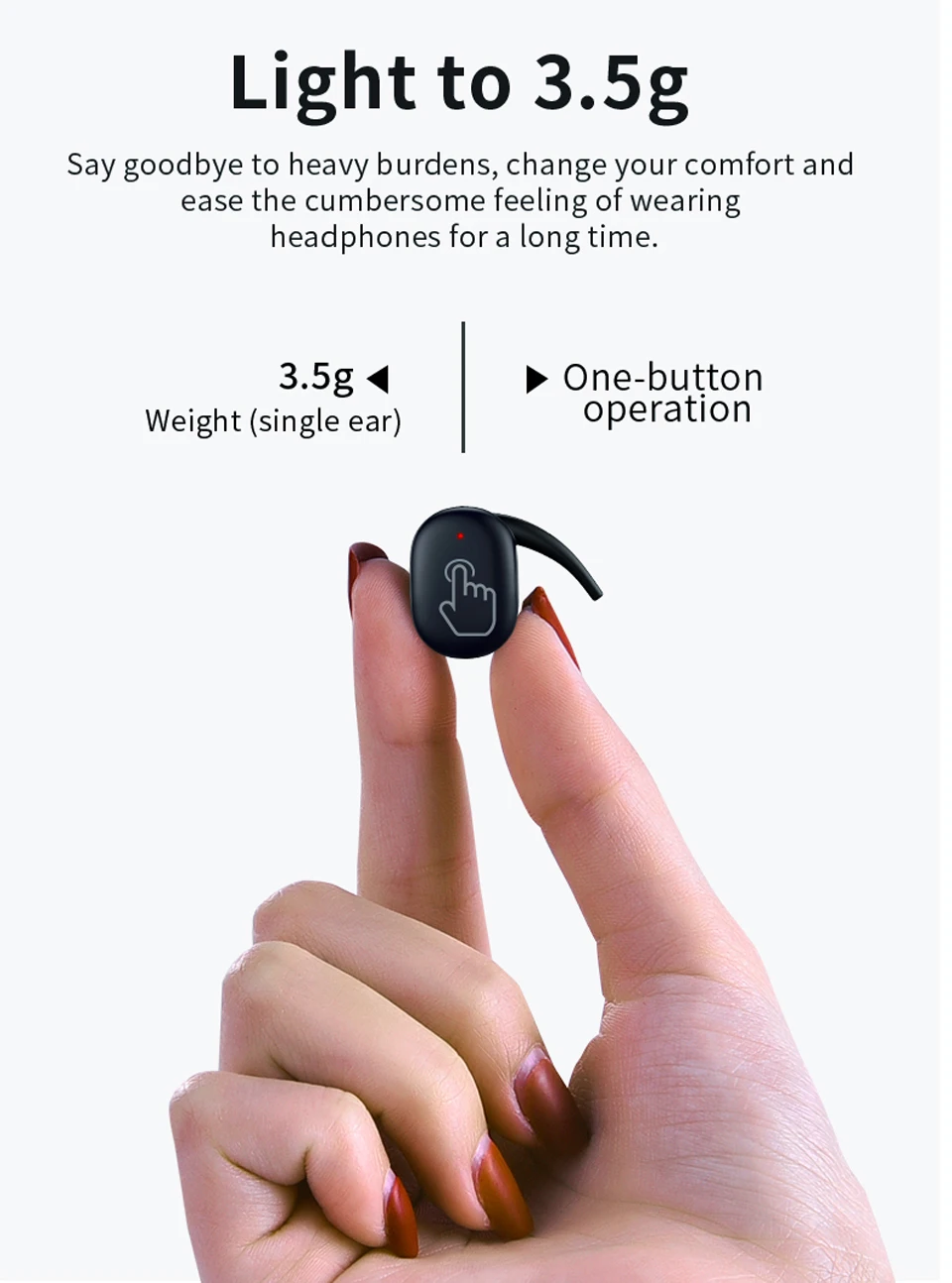 T2C TWS Беспроводные Мини Bluetooth наушники для Xiaomi huawei мобильный стерео наушники спортивные наушники с микрофоном портативная зарядная коробка