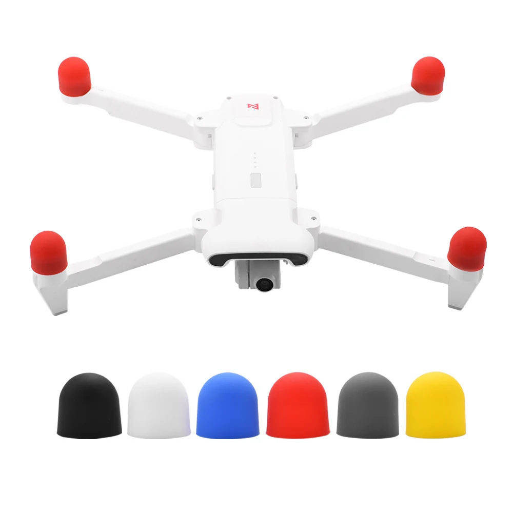 4 Pcs Motor Cover Silicone Case Protective Guard for DJI Mavic Pro FIMI X8 SE 2020 Platinum Engine Protector Cap Accessory | Электроника