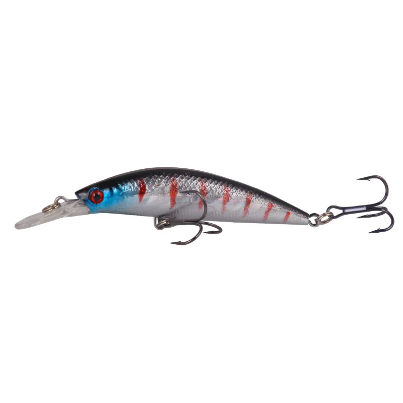 

1Pcs 9cm 16.7g Wobbler 3D Eyes Fishing Lure Submersible Minnow Plastic Hard Fake Bait Hooks Crankbait Floating Fishing Tackle
