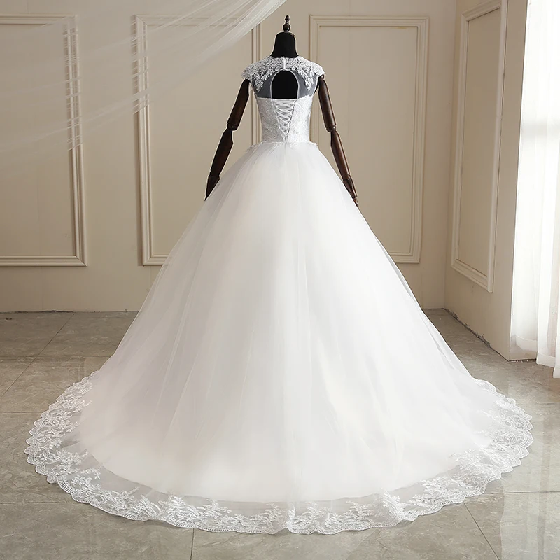 Свадебное платье с коротким рукавом и открытой спиной в богемном стиле es 2021
