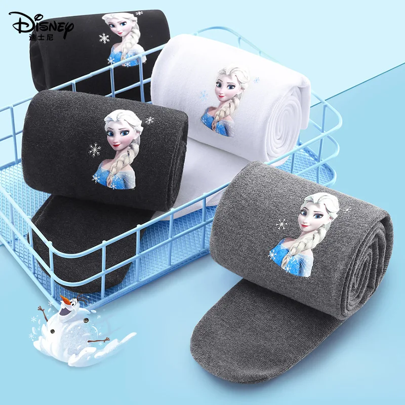 

Disney Baby Spring and Autumn Girls Autumn Dance Cartoon Bottoming Socks Pantyhose Frozen Socks