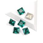 18 шт.упак. 15 шт.упак. 10 шт.упак. стразы голубой циркон Цвет принцессы квадратный Форма блеск камня для 3D нейл-арта украшения