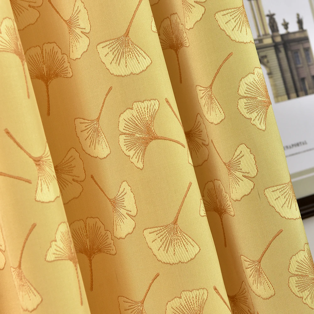 NAPEARL 1 шт втулка Топ Тип короткий занавес домашний декор подвязка листья жаккард