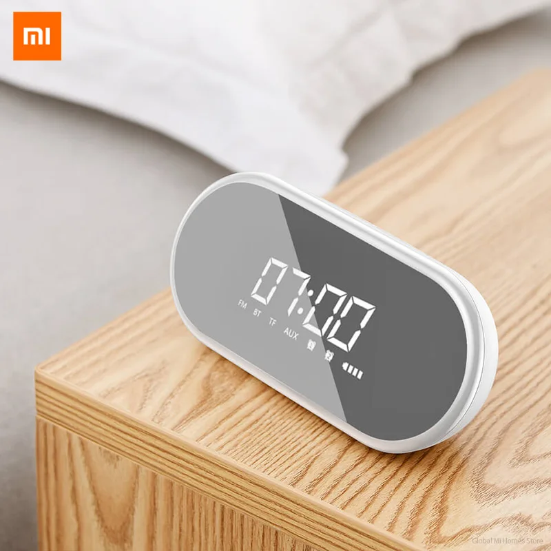 Оригинальный Xiaomi Youpin Mijia BASEUS мини Будильник беспроводной Bluetooth динамик бытовой