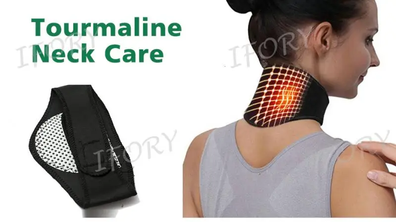 1 шт. пояс для шеи забота о здоровье поддержка массажер турмалин
