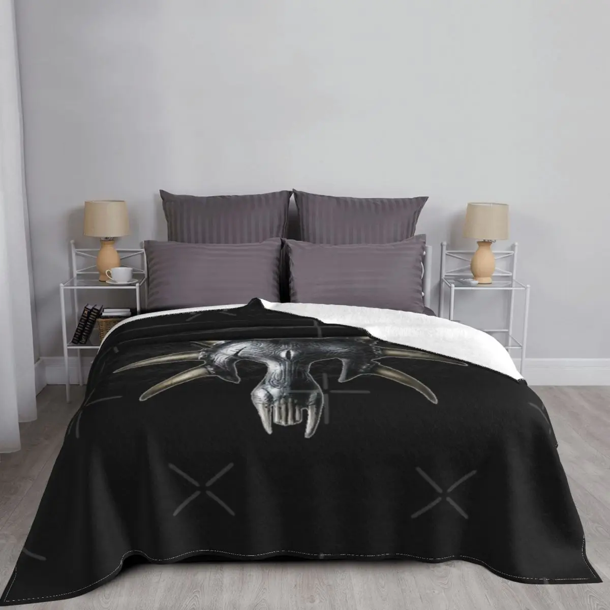 

Gothic I Game Sleeper Mask Blanket Bedspread Bed Plaid Cover Beach Towel Bedspreads For Bed