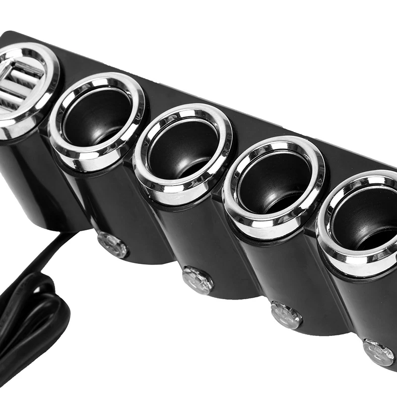 Двойной Порты USB переходник автомобиля Авто розетка для автомобильного