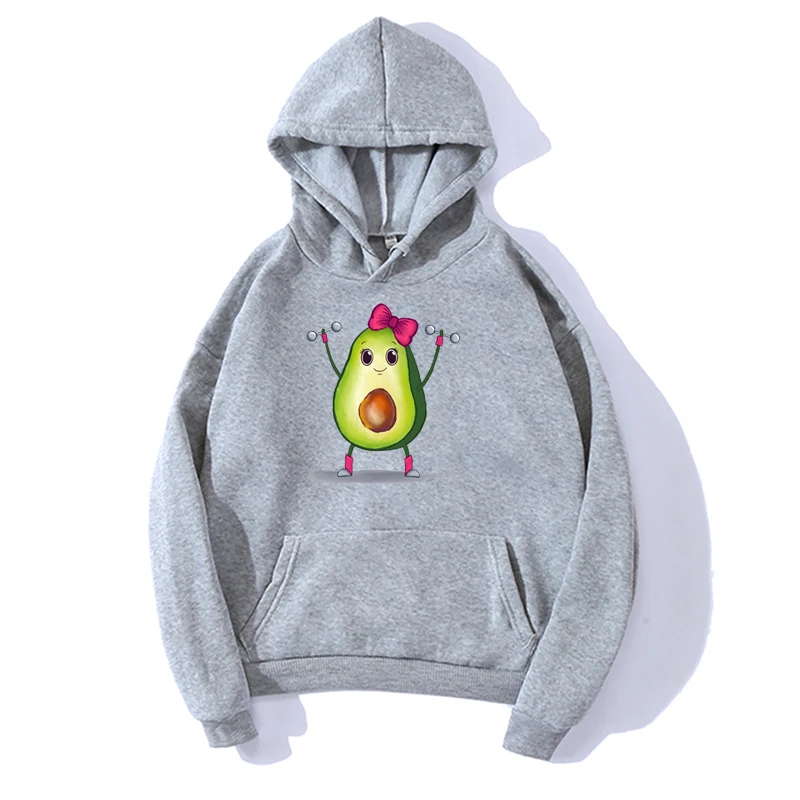 

Avocado Funny Hoodies Sweatshirt Female Hoodie Pink Black Plus Size Sweatshirt Women Hoody for Women Autumn Hooded Sweatshirt