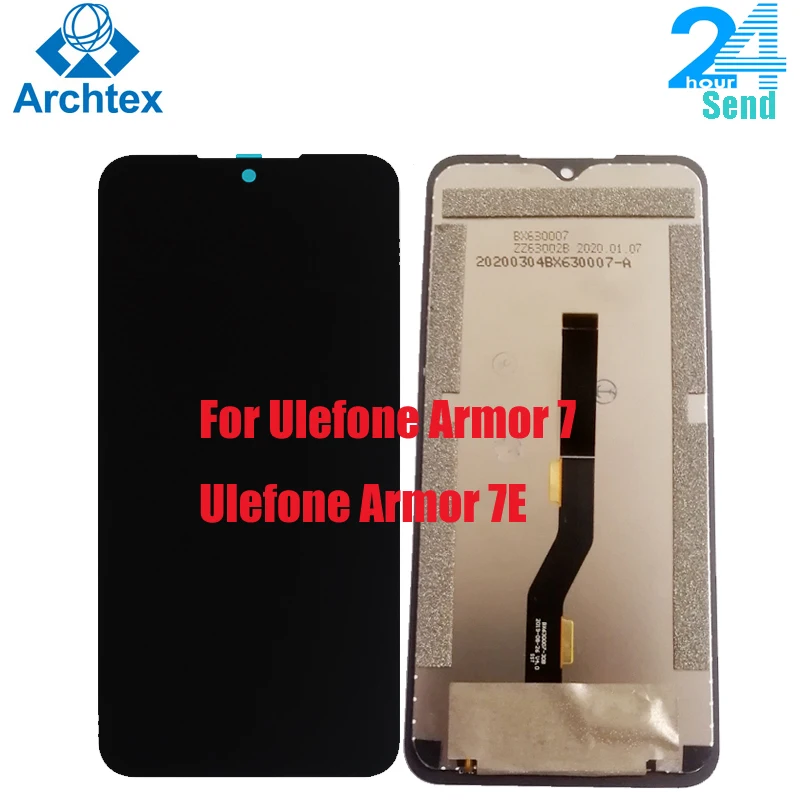 

6.3" HD+ For ULEFONE Armor 7 LCD Display and TP Touch Screen Digitizer Assembly For Ulefone Armor 7e in Stock