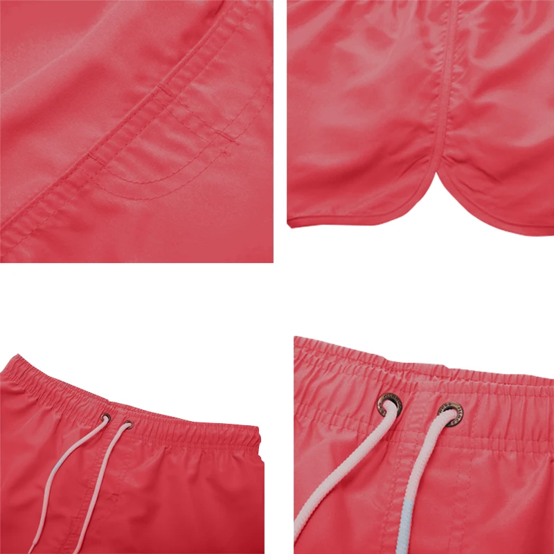 

New Summer Men's Beach Pants Large Shorts Solid Color Breathable Training Pants Sports Casual Shorts