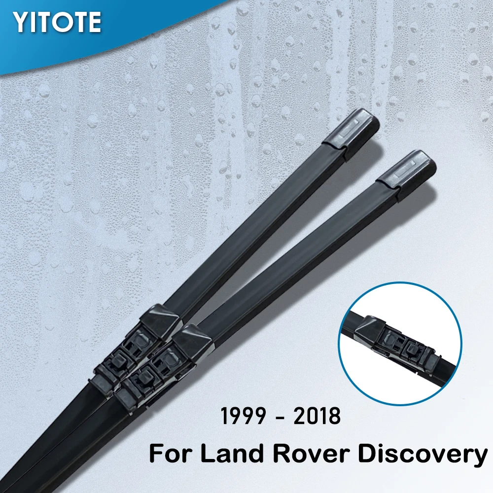 

YITOTE Wiper Blades for Land Rover Discovery L318 / L319 / L462 Side Latch / Hook / Push Button Model Year From 1999 to 2018