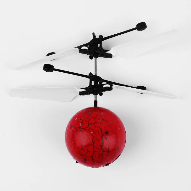 Радиоуправляемый вертолет-мяч светящиеся Детские Летающие шары электронный