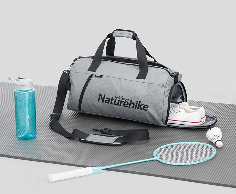 Naturehike спортивная сумка с сухим мокром разделением Водонепроницаемая спортивная сумка унисекс высокой емкости сумка для хранения плавательных принадлежностей уличная Сумка для кемпинга