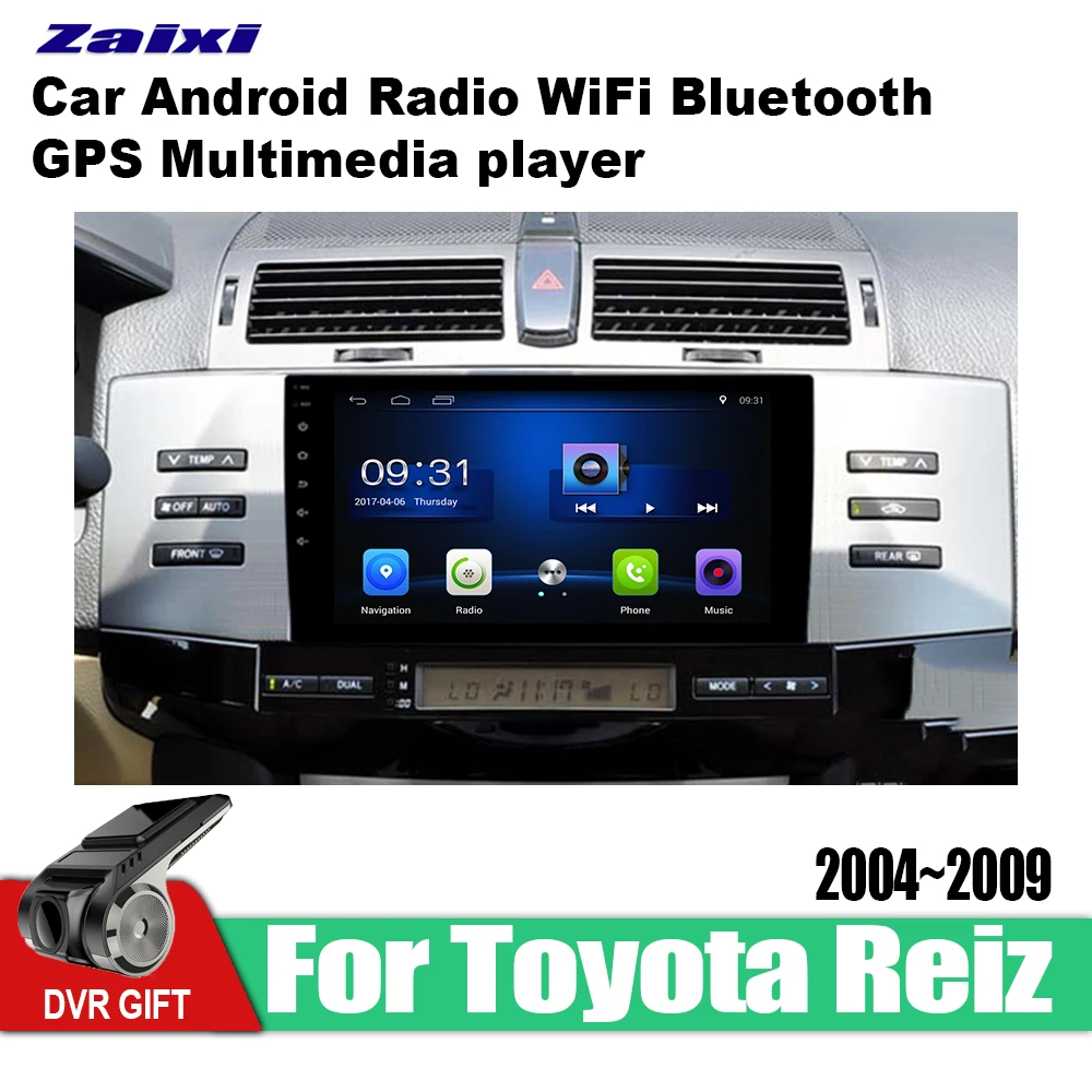 2din Android для Toyota Reiz 2004 2005 2006 2007 2008 2009 Автомобильная Автомагнитола GPS-навигация