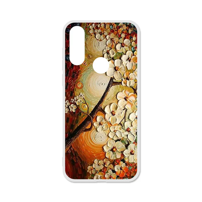 Q029 Мягкий чехол из ТПУ для Oukitel C17 Pro, силиконовый чехол с цветочным рисунком, сделай сам, окрашенный чехол для телефона, бампер для Oukitel C17, 6,35 дюйма, чехол для задней панели, Fundas - Цвет: Q029