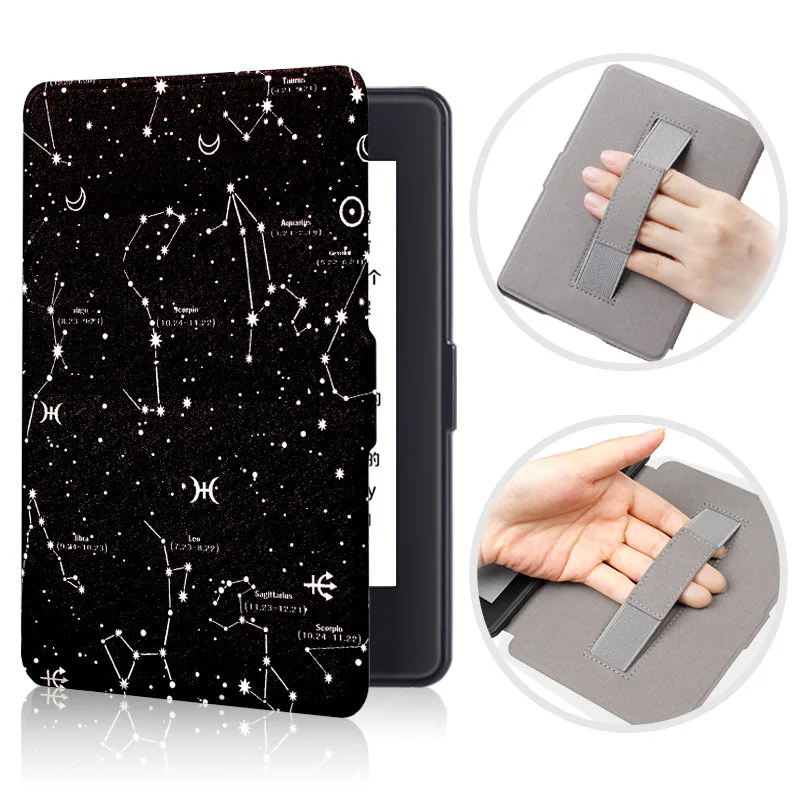 Новое поступление чехол для запястья для Amazon Kindle Paperwhite 1 2 3 Smart Cover для 6 дюймов E-reader чехол для планшета Paperwhite 1/2/3 - Цвет: Horoscope