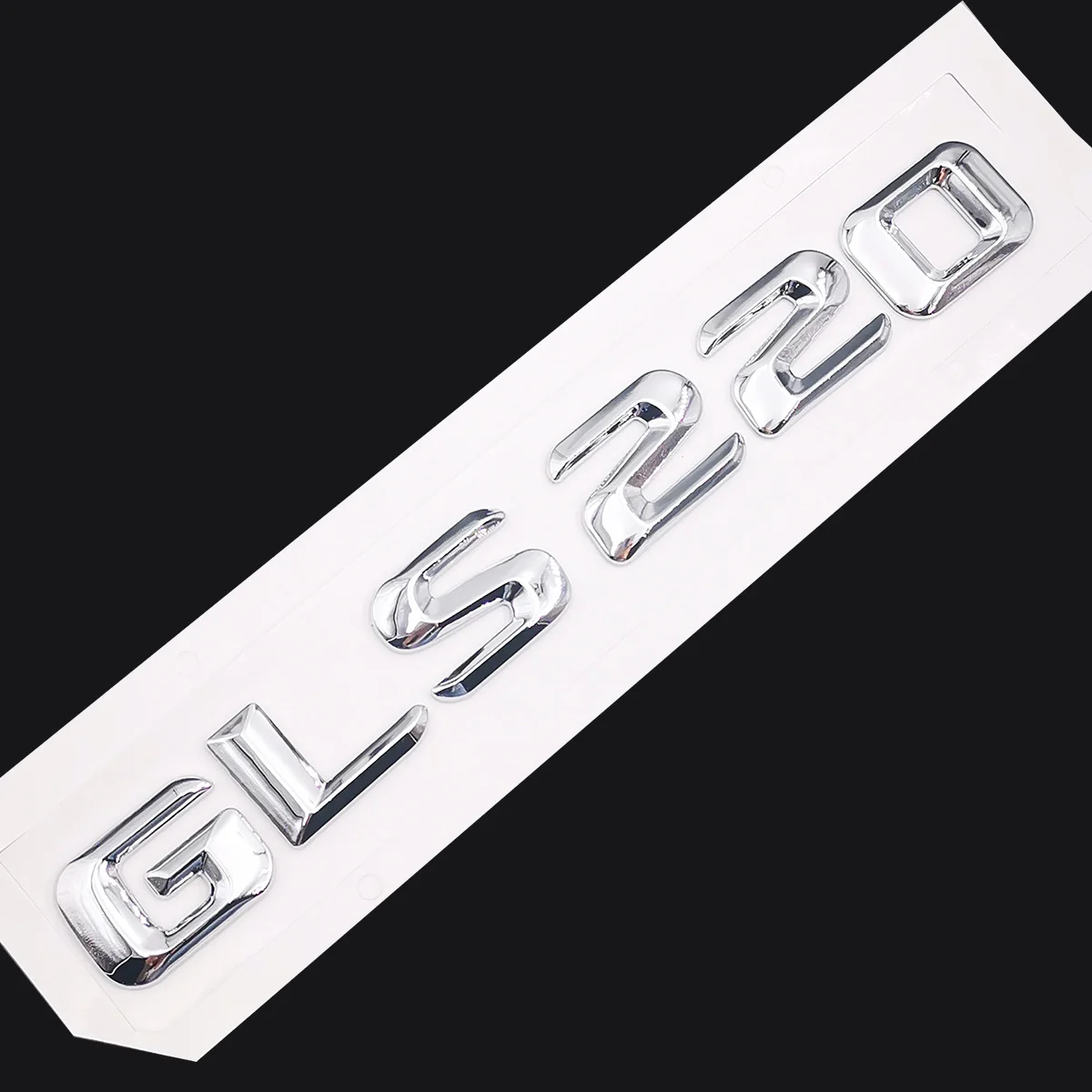 Оригинальный размер 1:1 Автомобильная эмблема заднего хвоста цифры буквы